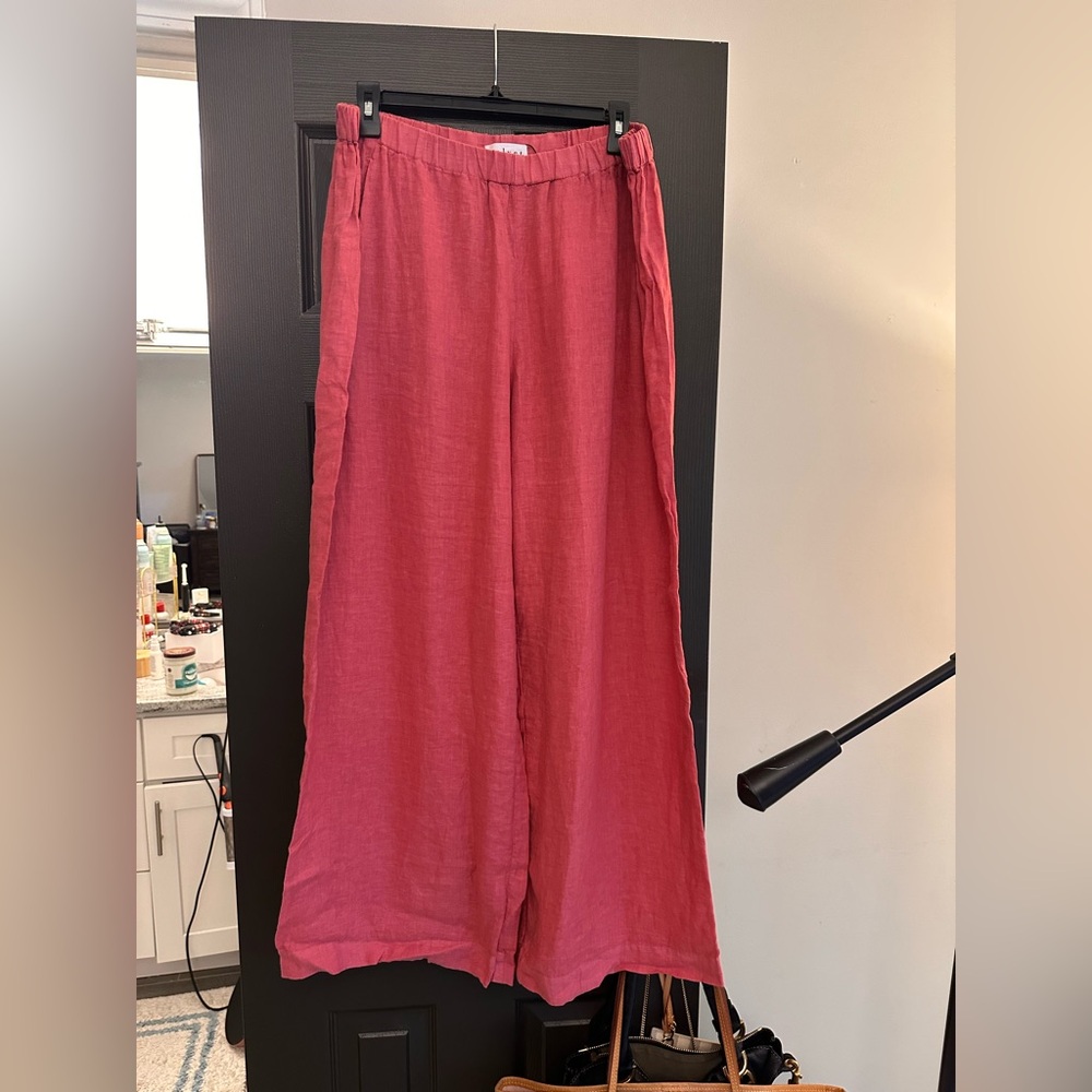 Velvet by Graham & Spencer Linen Pant XL